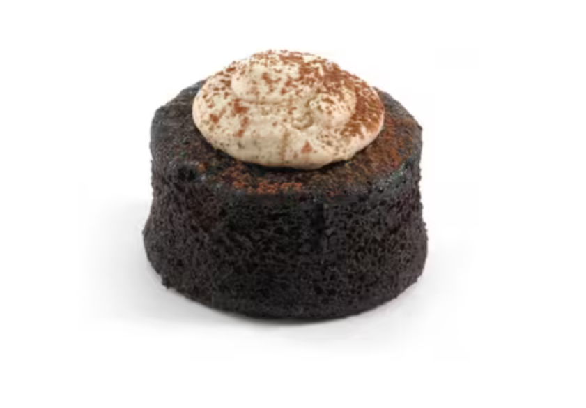 Vegan mini mocha cake